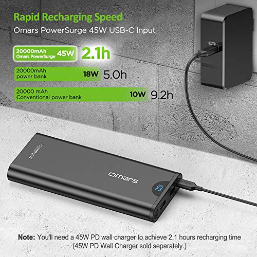 Usb Pd Power Bank 30w 45w Suministro Energia Bk