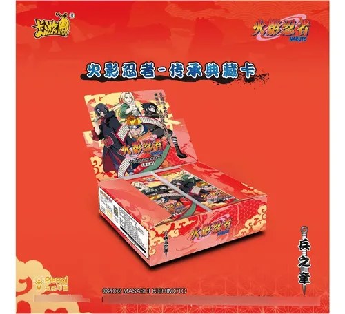 Jogo De Cartas Naruto 9ª Edição Colecionável Legado | MercadoLivre