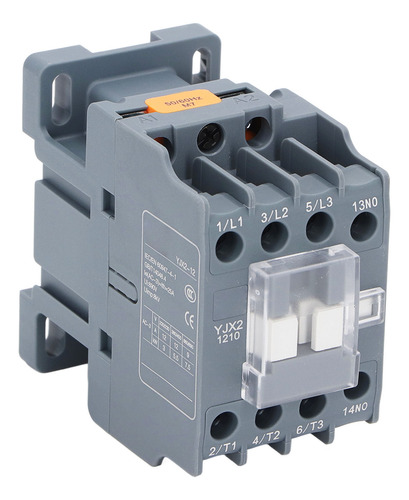 Contactor Ac 12a, Normalmente Abierto, De Aleación De Plata,
