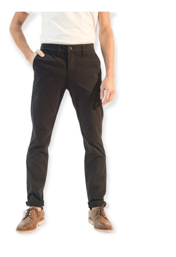 Imagen 1 de 5 de Pantalon Gabardina Chino Con Elastano | Bravo Jeans (16091)