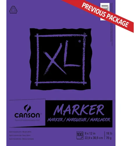Bloc De Papel Marcador Serie Xl, Semitranslúcido Bolí...
