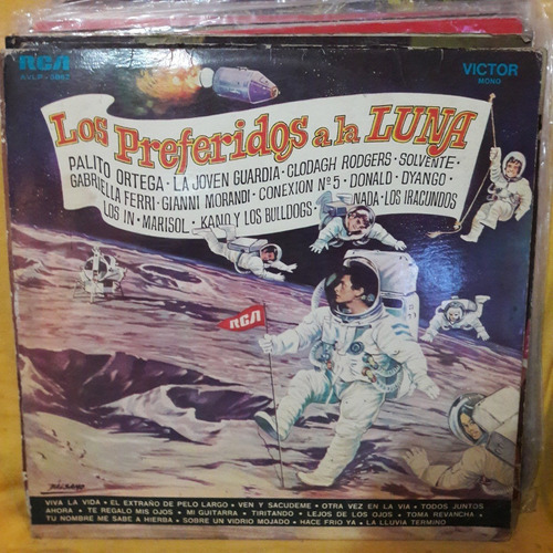 Vinilo Los Preferidos A La Luna Marisol Kano Solvente Cp1 