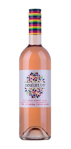 Vinho Frisante Mosketto Rose 750 Ml. Vinho Italiano