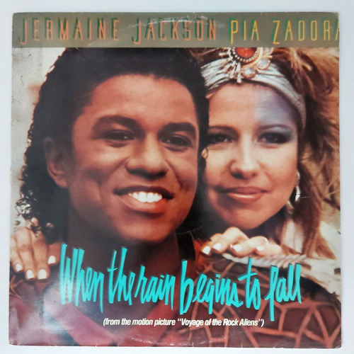 Jermaine Jackson - When The Rain Begins To Fall Import Uk Lp