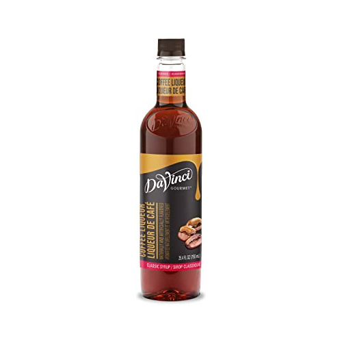 Sirope De Café Con Licor Davinci Gourmet, 25.4oz (pack De 4)