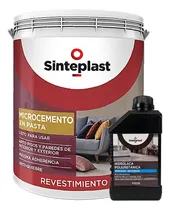 Comprar Combo Pisos De Cemento Hidrolaca 1l + Micro Cemento 5 Kg