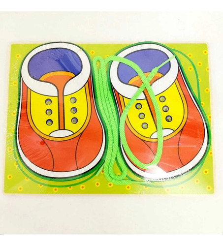 Zapatos Didácticos Aprende A Atar Cordones Montessori Motriz