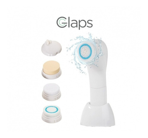Imagen 9 de 9 de Cepillo De Limpieza Exfoliante Con Vibracion 4 En 1 Glaps