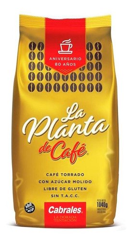 Cafe Molido Cabrales La Planta 1040gr Torrado