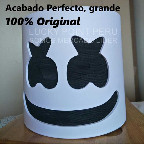 Imagen 2 de 5 de Mascara Dj Marshmello Mashmello Original Importada Perfecta