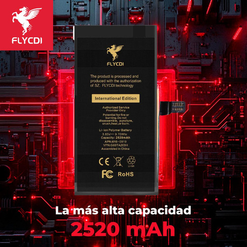 Batería Pila Para Iphone 12 Mini A2399 A2176 2520mah Premium