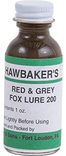 Señuelo Hawkbakers Rojo Gris Fox 200 1 Oz