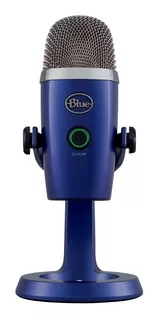 Micrófono Blue Yeti Nano Condensador Omnidireccional color vivid blue