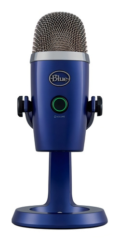 Microfone Blue Yeti Nano Condensador Omnidirecional cor vivid blue