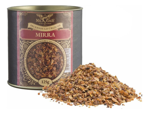 Incenso Mirra Importado Quênia - África, Barrica 125g