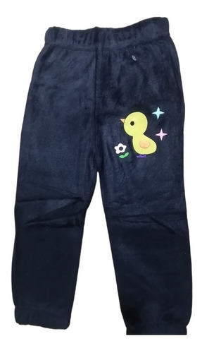 Calza Niña Polar Elasticado Forrada Lindos Diseños