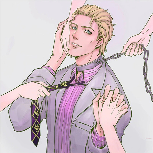 Imagen 3 de 3 de Corbata Kira Yoshikage - Jojo's Bizarre Adventure