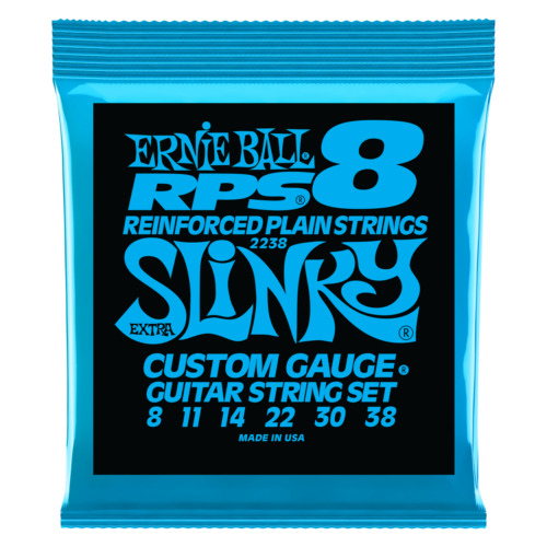 6 Pack Ernie Ball 2238 Rps Reinforced Extra Slinky Elect Eeb