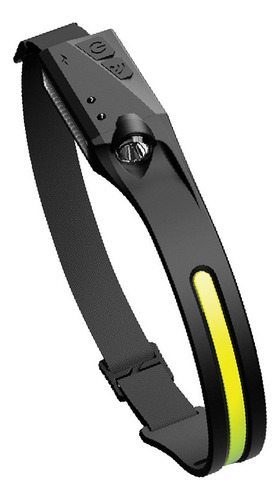 Linterna Frontal Led Recargable Por Usb Con Sensor De Movimi