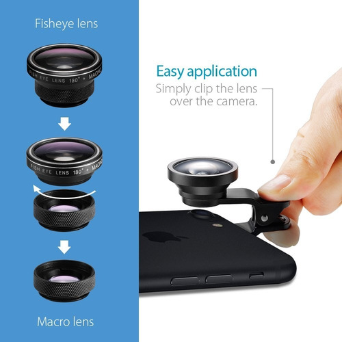 Spigen A400 3 En 1 Lentes De Cámara Para Teléfono Celular