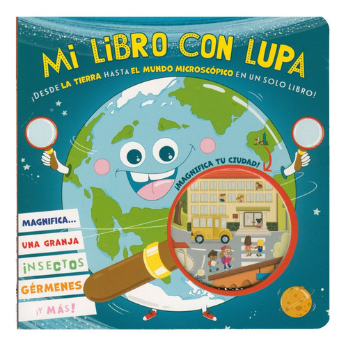 Desde La Tierra Hasta El Mundo Microscópico En Un Solo Libro, De Luca De Leone. Editorial Silver Dolphin Infantil, Tapa Dura, Edición 01 En Español, 2025