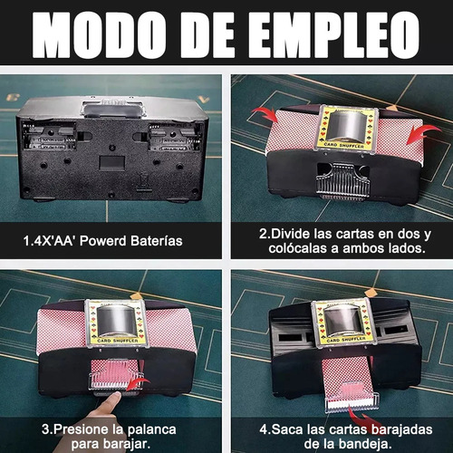 Barajador Automático De Cartas Iron Tree