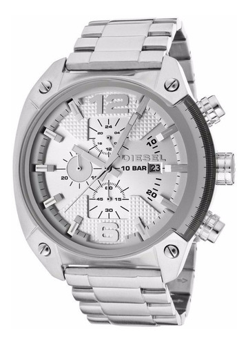 Reloj Hombre Diesel Overflow Acero Inox Original Dz4203