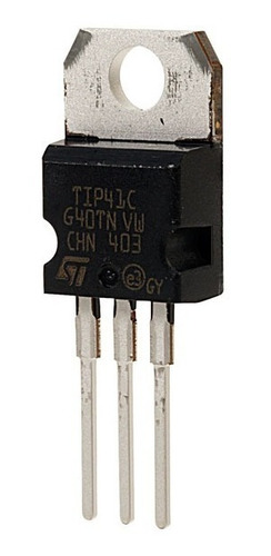 Imagen 1 de 2 de Tip41c Tip41 Transistor Npn 6a 100v Original St / On X10 Uni