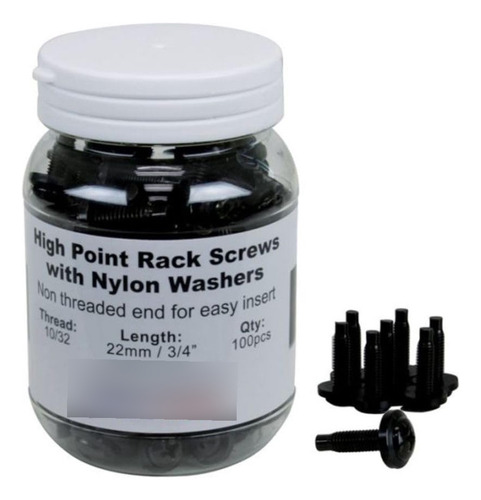 High Point Rack Screws For Equipment Mounting 100 Screw...