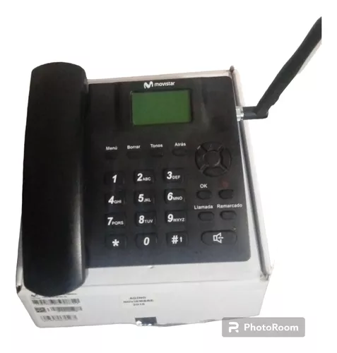 Doble SIM GSM Teléfono fijo inalámbrico de escritorio Escritorio