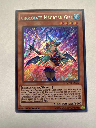 Chocolate Magician Girl Secreta Yugioh