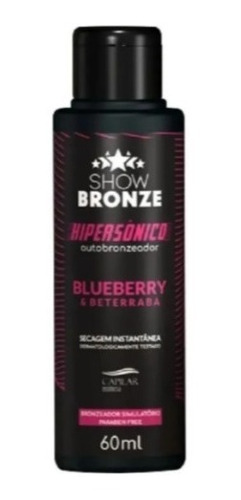 Autobronzeador Hipersônico 60ml Bronze Gelado Rápido Sem Sol