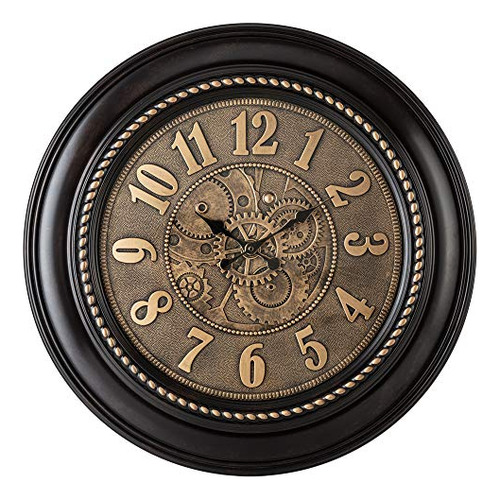 Pacific Bay Rodalben Giant Reloj Decorativo De Pared Liviano