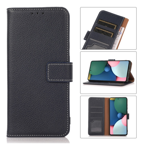 For Oneplus Nord 2 5g Litchi Texture Pu Leather Case