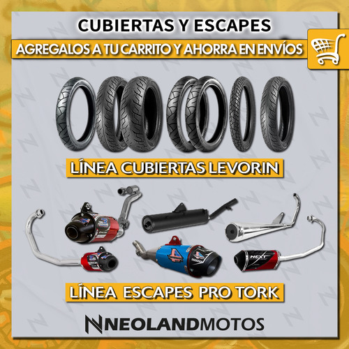 Cubierta Delantera Moto Protork 2.75 R 17 Str6000 Wave Zb