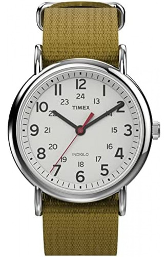 Reloj Timex® Unisex Original Con Luz Indigo Color de la correa Verde olivo