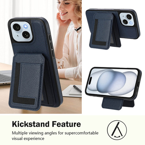 Funda Tipo Cartera De La Serie Xiaomi Con Tarjetero, Piel Sintética Con Función Atril, Ranuras Para Tarjetas