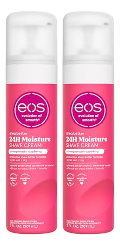 Eos Shea Better Crema Afeitar Para Mujer Frambuesa Karite