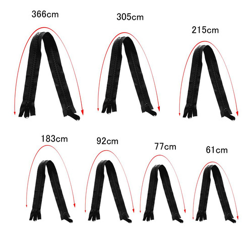 Cremallera De Lona De Barco 61cm