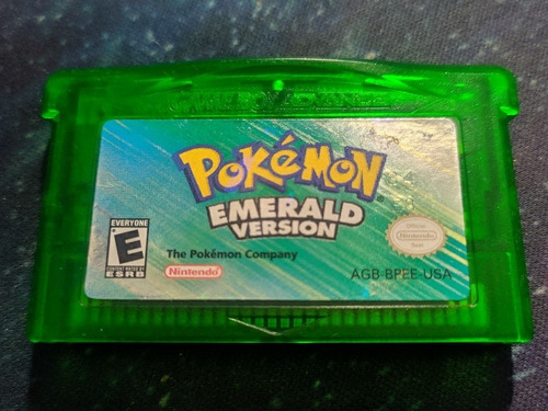 Juego De Nintendo Gameboy Game Boy Advance Pokémon Esmerald (Usado)
