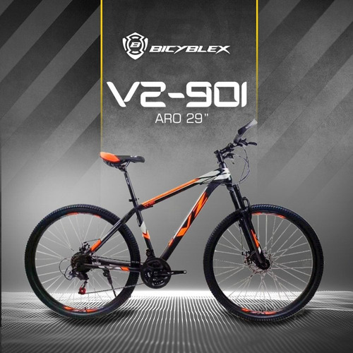 Bicicleta 29 Amortiguador Con Bloqueo 21v Discos De Freno