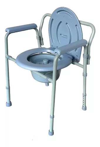 Silla WC Portátil con Orinal Plegable