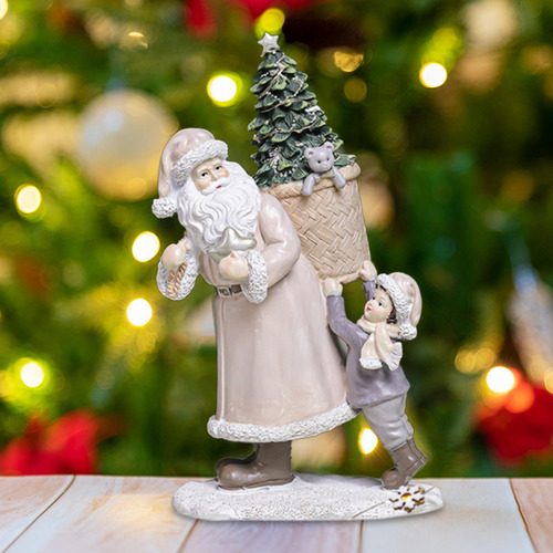 Decoraciones De Papá Noel, Estatuilla De Papá Noel, Arte