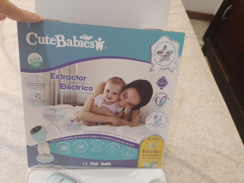 Extractor De Leche Electrico Marca Cute Babyes (poco Uso )