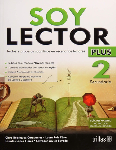 Soy Lector Plus 2 Secundaria Textos Y Procesos Trillas