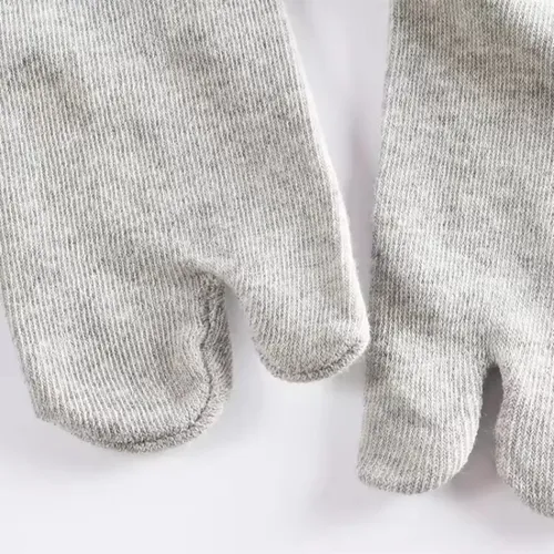 2 Pares De Calcetines Unisex Con Punta Tabi Para Kimono Y Sa