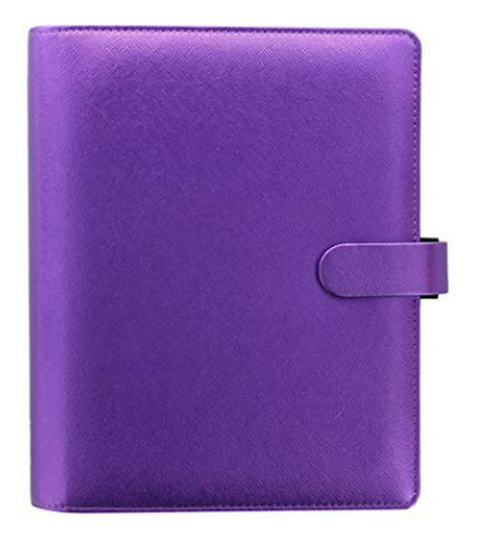 Organizadores Personales Filofax A5 Saffiano Metallic Violet