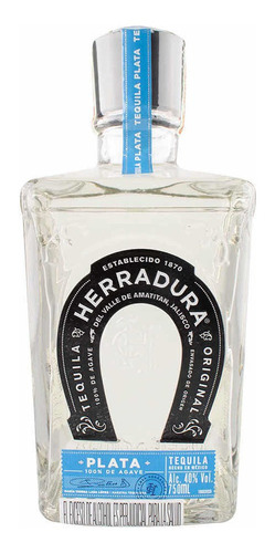 Tequila Herradura Plata X 750 Ml. - mL a $356