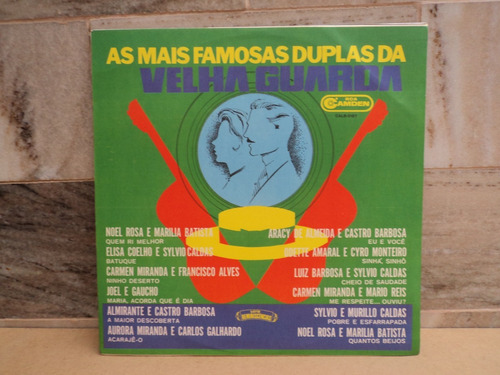 As Mais Famosas Duplas Da Velha Guarda-1968-lp Vinil