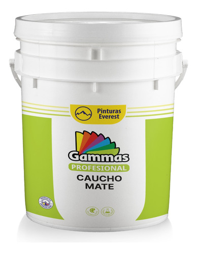 Pintura Caucho Mate Gammas Profesional  Cuñete Everest